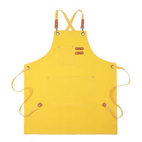 Thick Canvas Waterproof Oil-Resistant Work Denim Apron