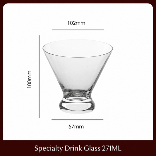 Nordic Glass Dessert Cup – Ice Cream, Yogurt & Sundae Bowl