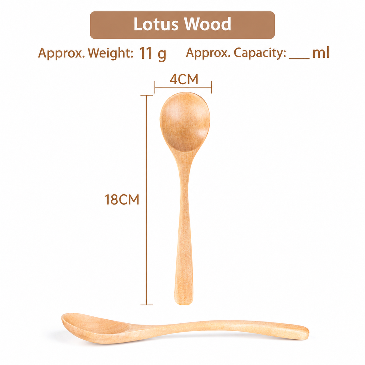 Wholesale Wooden Spoon, Natural Wood Rice Mixing Spoon