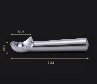 Aluminum Ice Cream Scoop Fruit Ball Scooper Melon Baller