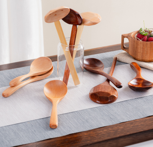 Pointed Tip Soup and Porridge Spoon