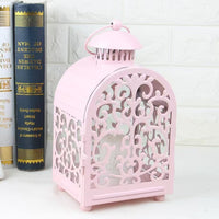 Moroccan Style Vintage Metal Candle Holder