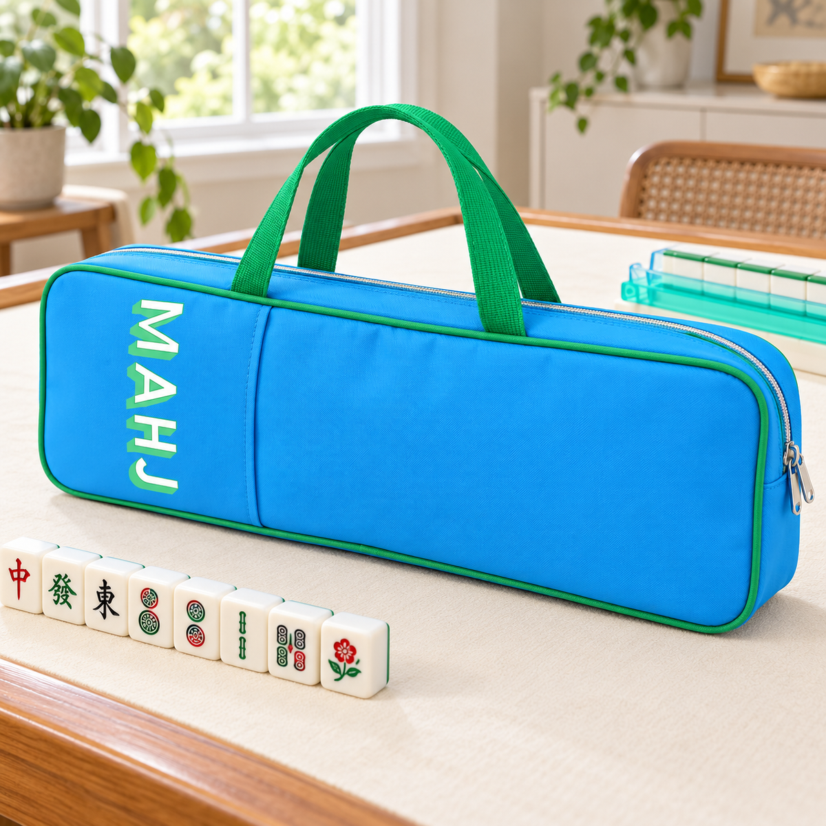 Mahjong Rack Carrying Bag with Handles