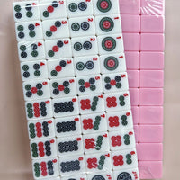 Melamine American Mahjong Set – 166PCS Travel Portable Mahjong Tiles for US Mahjong Game