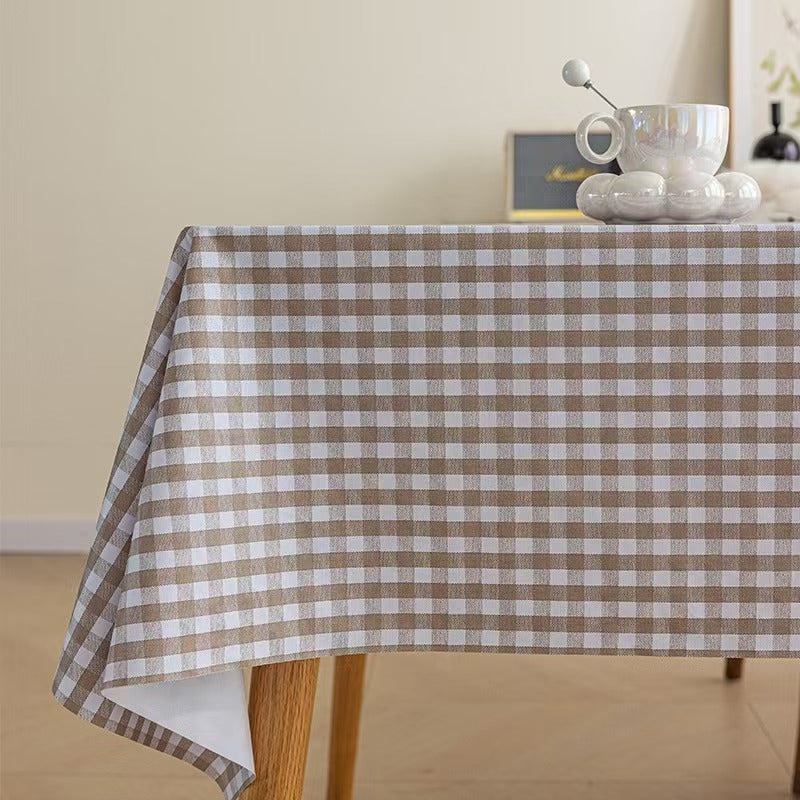 Easy Care PVC Waterproof Tablecloth 80x137cm