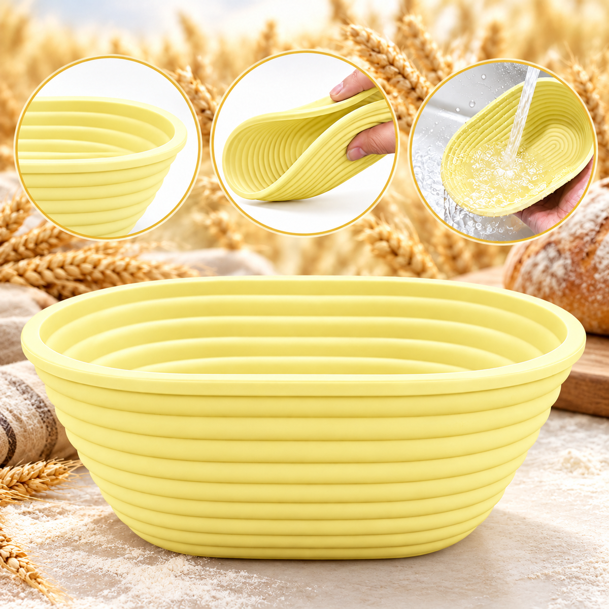 Silicone Bread Proofing Basket
