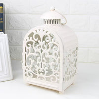 Moroccan Style Vintage Metal Candle Holder