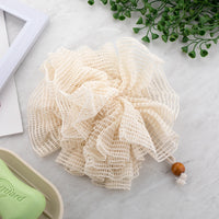 Natural Loofah Bath Sponge – Soft Exfoliating Body Scrubber with Hanging Rope