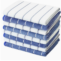 Striped Warp Knitted Kitchen Cleaning Cloth