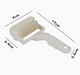 Plastic Pastry Lattice Roller Cutter Pizza Dough Pie Crust Baking Tool Kitchen Accessories