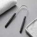 U-Shaped Tongue Scraper Stainless Steel Oral Cleaner Tongue Brush Bad Breath Remover