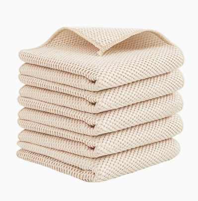 Corn Fiber Cleaning Cloth with Lanyard style