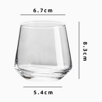 Glass Drinking Cup, Everyday Water Glass