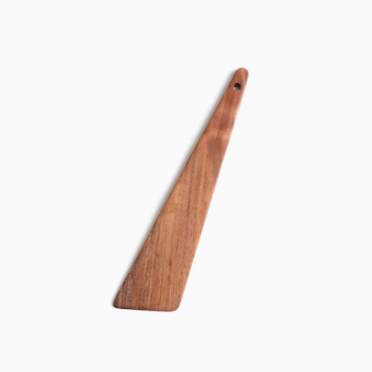 Acacia Wood Cooking Spatula, Natural Wooden Stir-Fry Turner