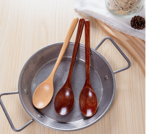 Wholesale Wooden Spoon, Natural Wood Rice Mixing Spoon