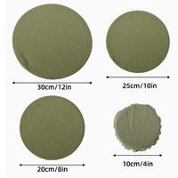 Reusable Bread Proofing Cover Set Cotton Bowl Covers Dustproof Food Cover