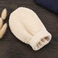 Exfoliating Bath Glove Mesh Soap Pouch Shower Scrubber Washcloth Body Scrub Bathing Face Cleansing Towel