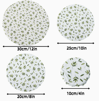 Reusable Bread Proofing Cover Set Cotton Bowl Covers Dustproof Food Cover