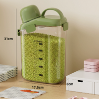 Large Capacity Clear Storage Container with Lid