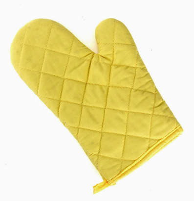 Solid Color Heat Resistant Oven Mitt
