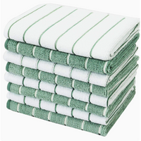 Striped Warp Knitted Kitchen Cleaning Cloth