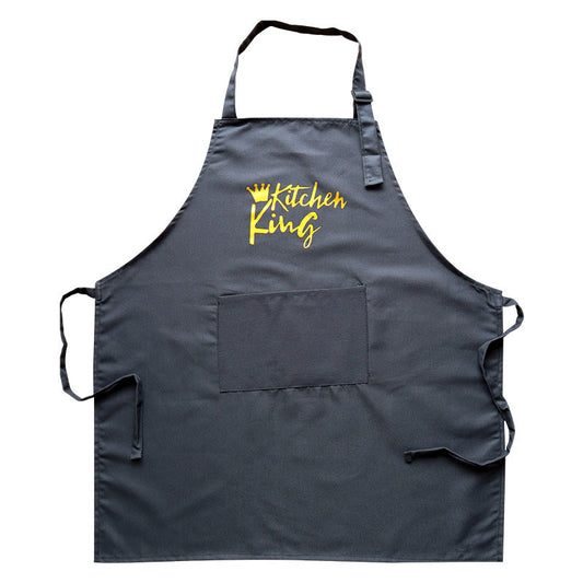 Heavy-Duty Kitchen Apron, Eco-Friendly Heat-Resistant Cooking Apron