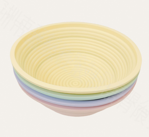 Silicone Bread Proofing Basket, Heat Resistant Foldable Dough Fermentation Bowl