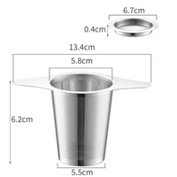 Stainless Steel Tea Infuser Fine Mesh Loose Leaf Tea Strainer with Lid