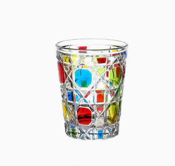 320ml Embossed Drinking Glass
