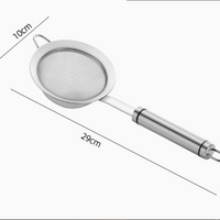 304 Stainless Steel Fine Mesh Strainer with Wooden Handle