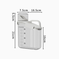 Moisture-Resistant Airtight Food Storage Container