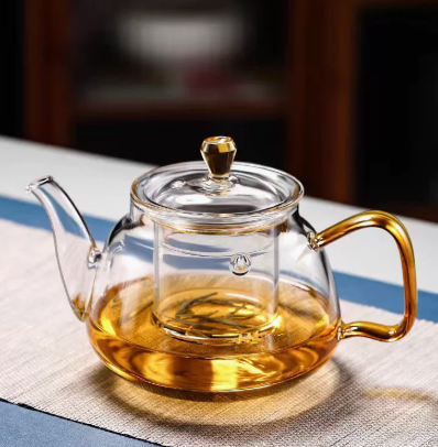 Glass Teapot for Tea Brewing