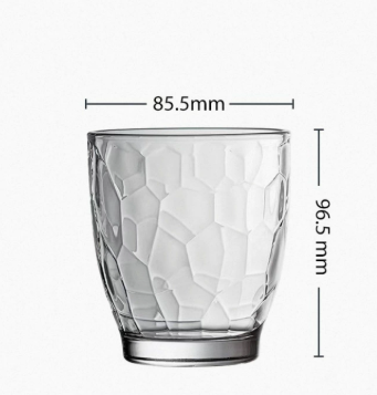 Tempered Glass Drinking Cup