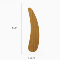 Mini Bamboo Wood Face Mask Applicator Spoon