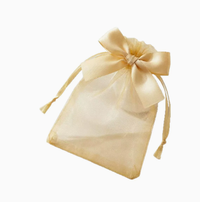 Bow Mesh Gift Bag