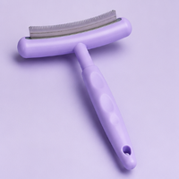 Pet Comb Deshedding Tool – Curved Dog Brush Cat Grooming Undercoat Rake Remover