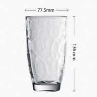 Tempered Glass Drinking Cup