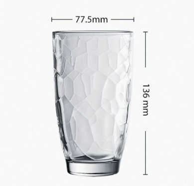 Tempered Glass Drinking Cup