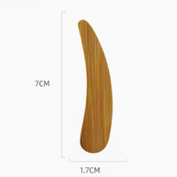 Mini Bamboo Wood Face Mask Applicator Spoon