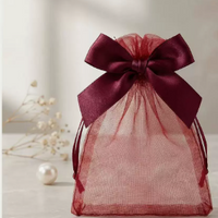 Bow Mesh Gift Bag