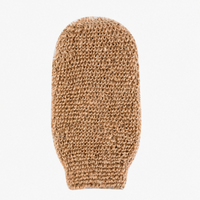Jute Body Scrub Glove Exfoliating Washcloth Deep Cleansing Bath Mitt Skin Massage Strong Dirt Removal