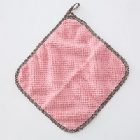 Hanging Double-Sided Cleaning Cloth Pineapple Texture Kitchen