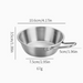 304 Stainless Steel Rice Wine Bowl with Handle