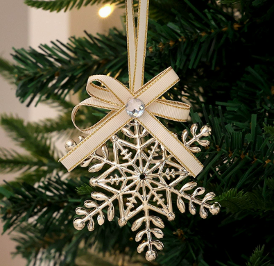 Rustic Star Christmas Tree Ornament