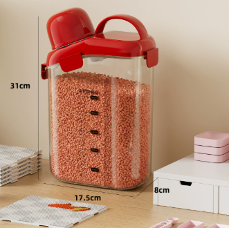 Large Capacity Clear Storage Container with Lid