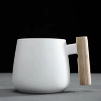 Rustic Minimalist Coffee Mug for Home and Café