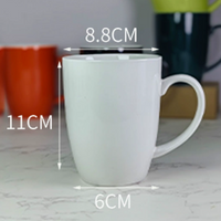 Solid Color Ceramic Coffee Mug