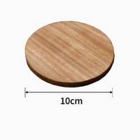 Camphor Wood Coaster, Natural Wooden Drink Mat