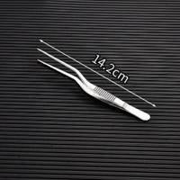 304 Stainless Steel Gun Shaped Tweezers Precision Grip