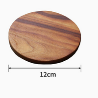 Camphor Wood Coaster, Natural Wooden Drink Mat